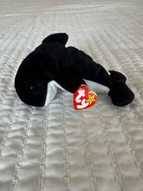 Waves the Whale Beanie Baby 4084